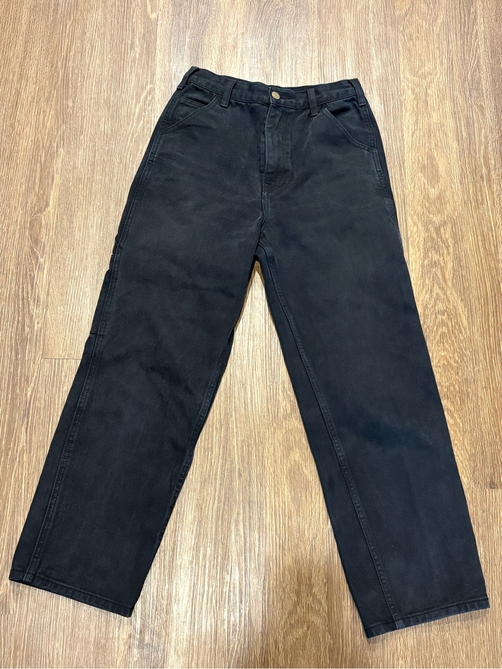 John Galt Brandy Melville Black Carpenter Jeans Pants 0/2 S XS